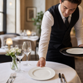 Rim Plates 165mm Porcelain for Elegant Dining (Pack of 12)