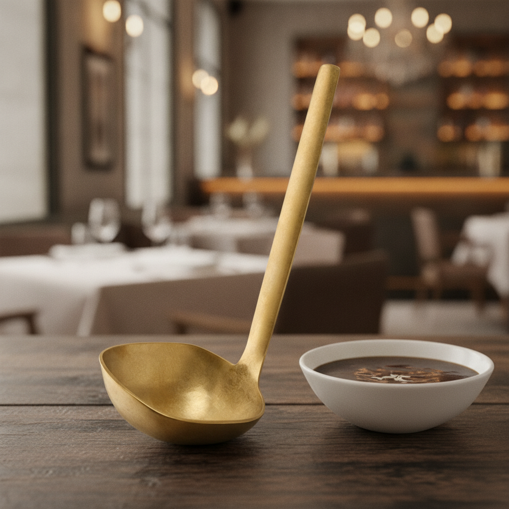 Stainless Steel Vintage Look Spoon 175mm for Catering & Hospitality