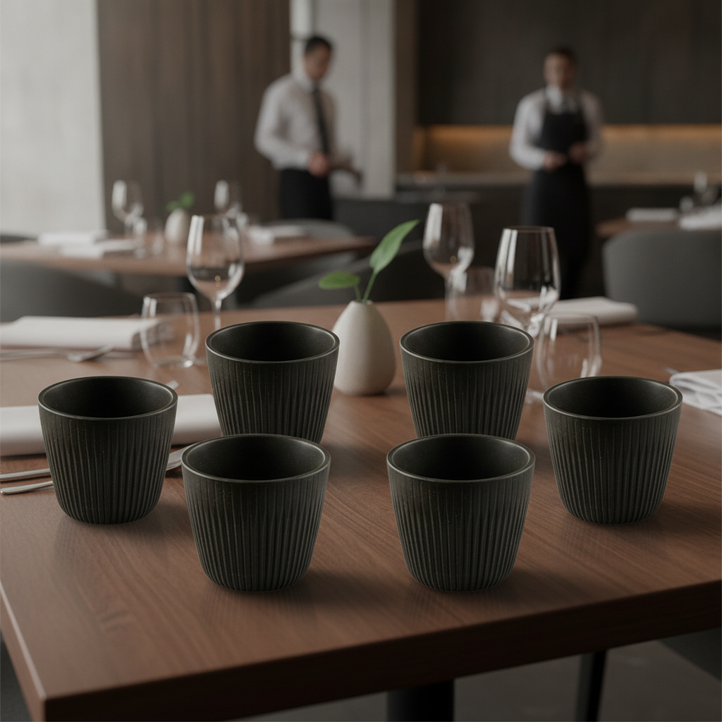 Melamine Brown Bowls 180ml for Catering & Hospitality (Pack of 6)