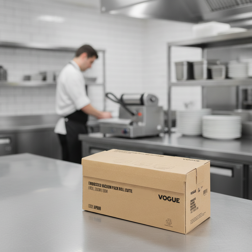 Polyethylene Vacuum Pack Roll 300mm for Food Preservation