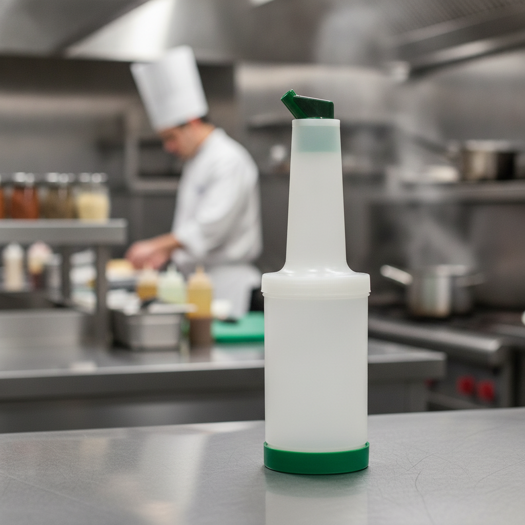 Plastic Save and Pour Bottle 946ml for Easy Ingredient Storage