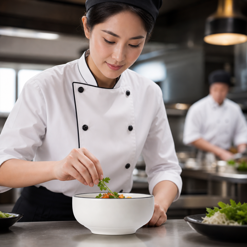 Alumina Bowls 470ml White Vitrified Ceramic for Restaurants (Pack of 12)