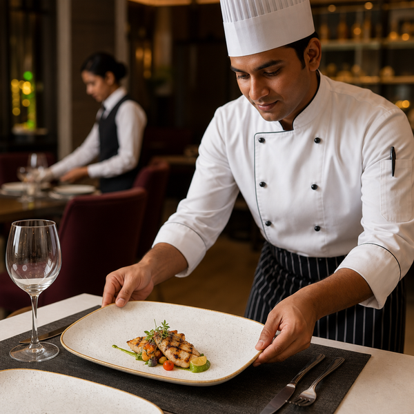 Rectangular Plates White Vitrified Ceramic 355x189mm, Vitrified Ceramic, pack of 6