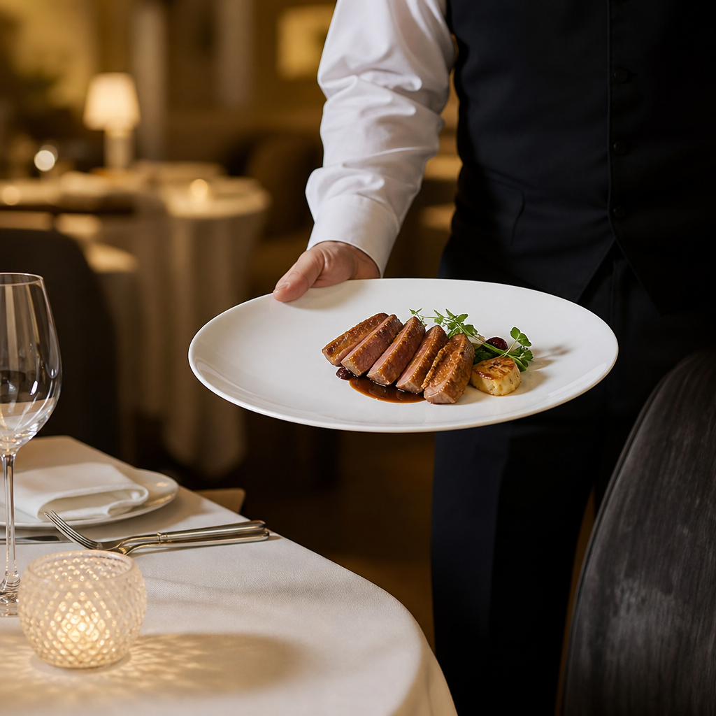 Coupe Oval Plate 330mm Bone China for Fine Dining (Pack of 6)