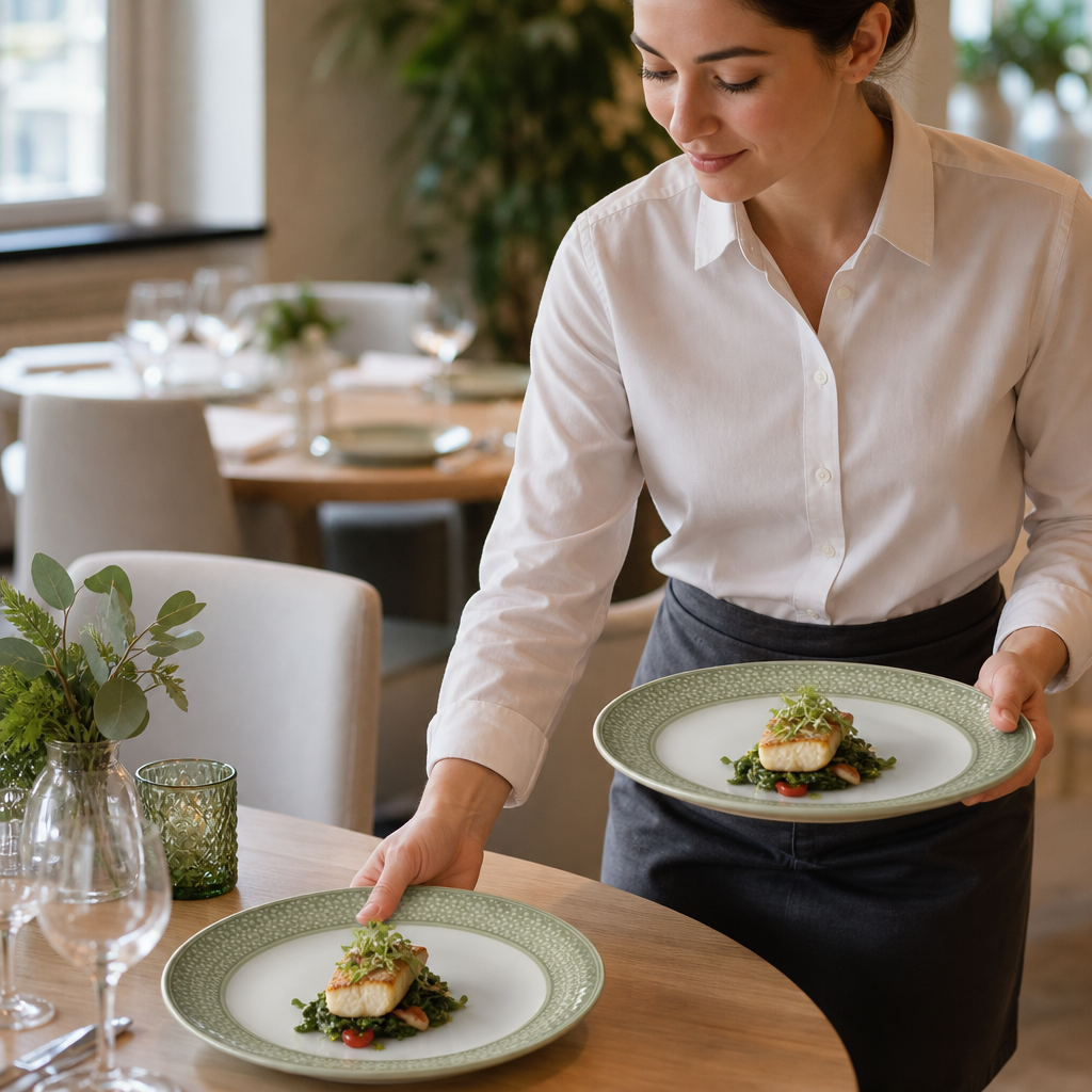 Coupe Plates 285mm China for Dining & Entertaining (Pack of 6)