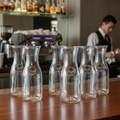 Soda Lime Glass Carafe 500ml for Serving Drinks (Pack of 6)