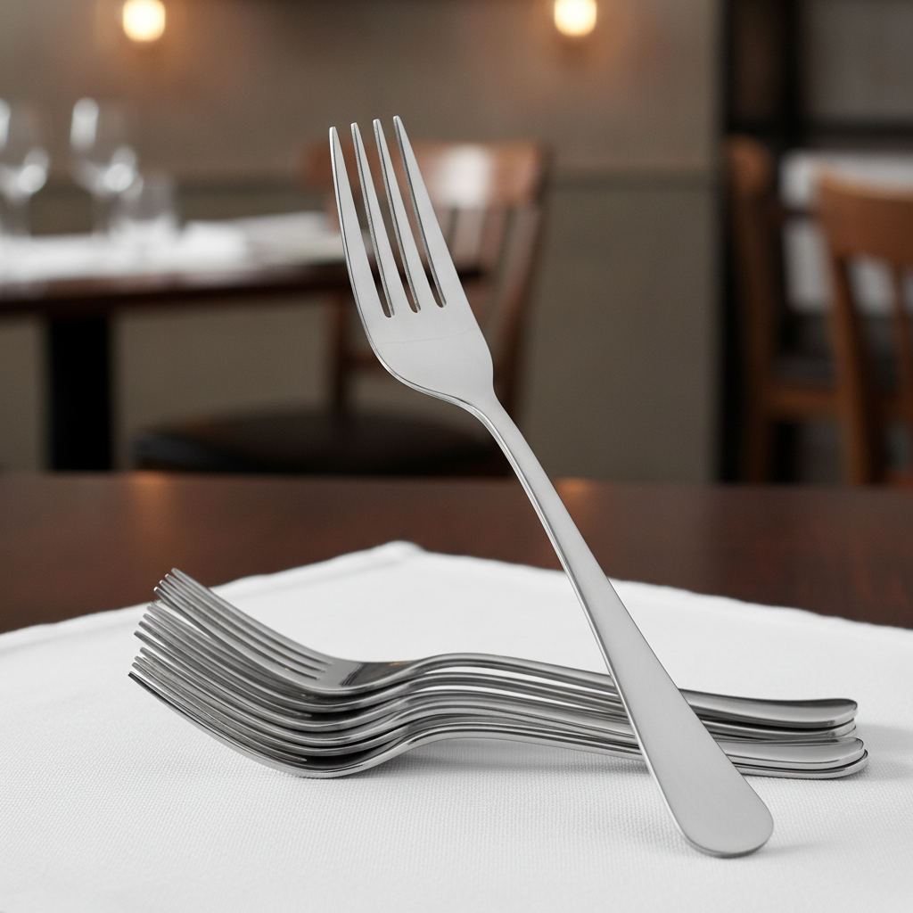 18/10 Stainless Steel Table Forks for Casual & Fine Dining (Pack of 12)