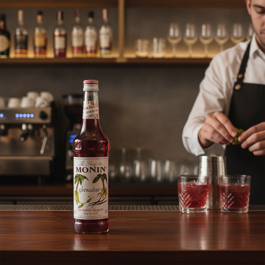 Grenadine Syrup 700ml for Cocktails & Beverages