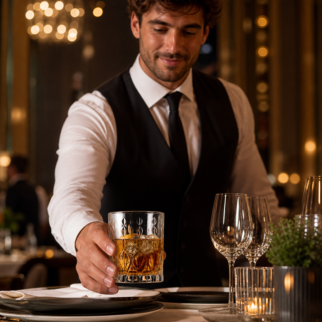 Eco-Crystal Double Old Fashioned Tumblers 337ml for Elegant Dining (Pack of 12)