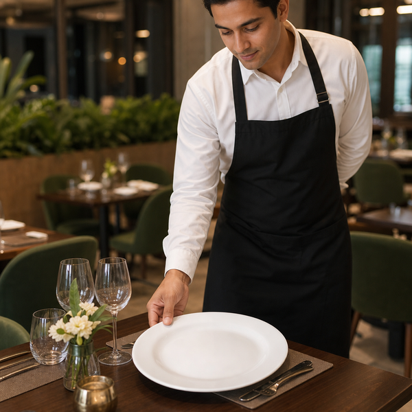 Harmony Plates 320mm Porcelain, Porcelain, pack of 6