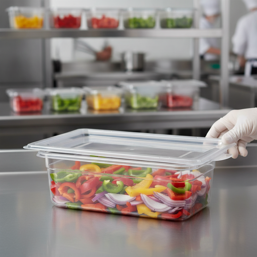 Polycarbonate Lid for 12 and 18L Containers for Professional Kitchens