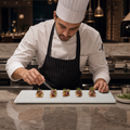 Tasting Trays Vitrified Ceramic for Restaurants (Pack of 6)