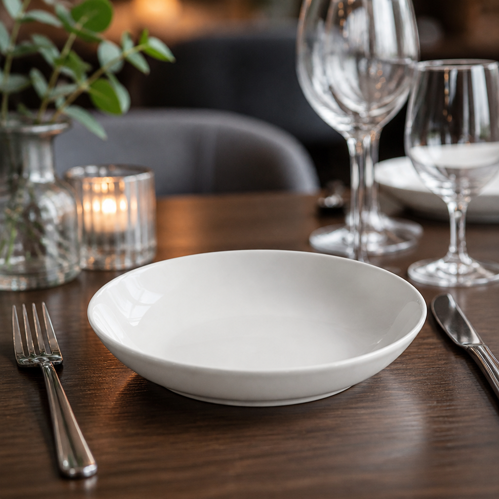 Whitehall Fine Bone China Coupe Bowls 165mm for Elegant Dining