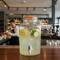 Sodalime Glass Drinks Dispenser 5L for Buffets & Bars