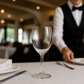 Tempered Glass Wine Glasses 275ml for Outdoor Catering (Pack of 12)
