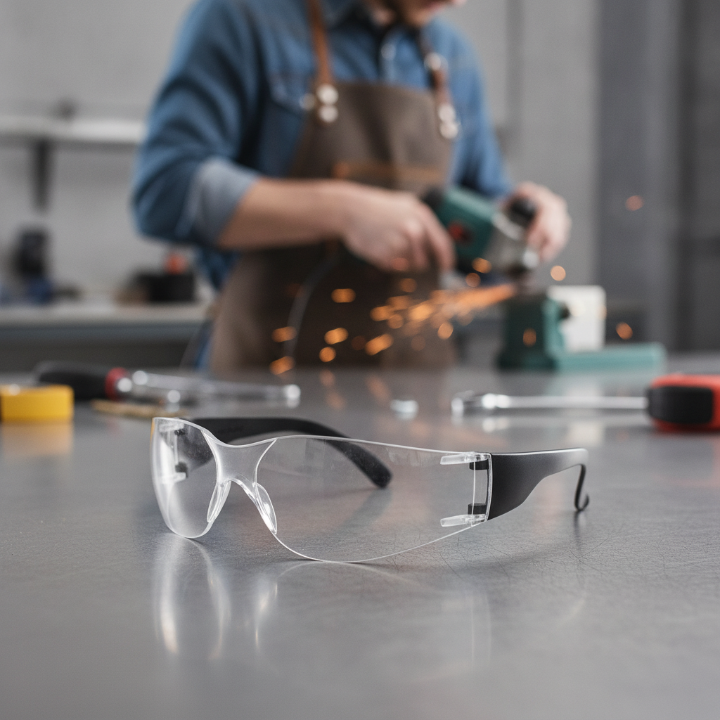 Polycarbonate Clear Safety Glasses for General Use