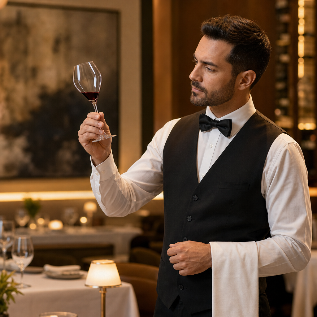 Crystal Wine Glasses 370ml for Serving Wine (Pack of 6)