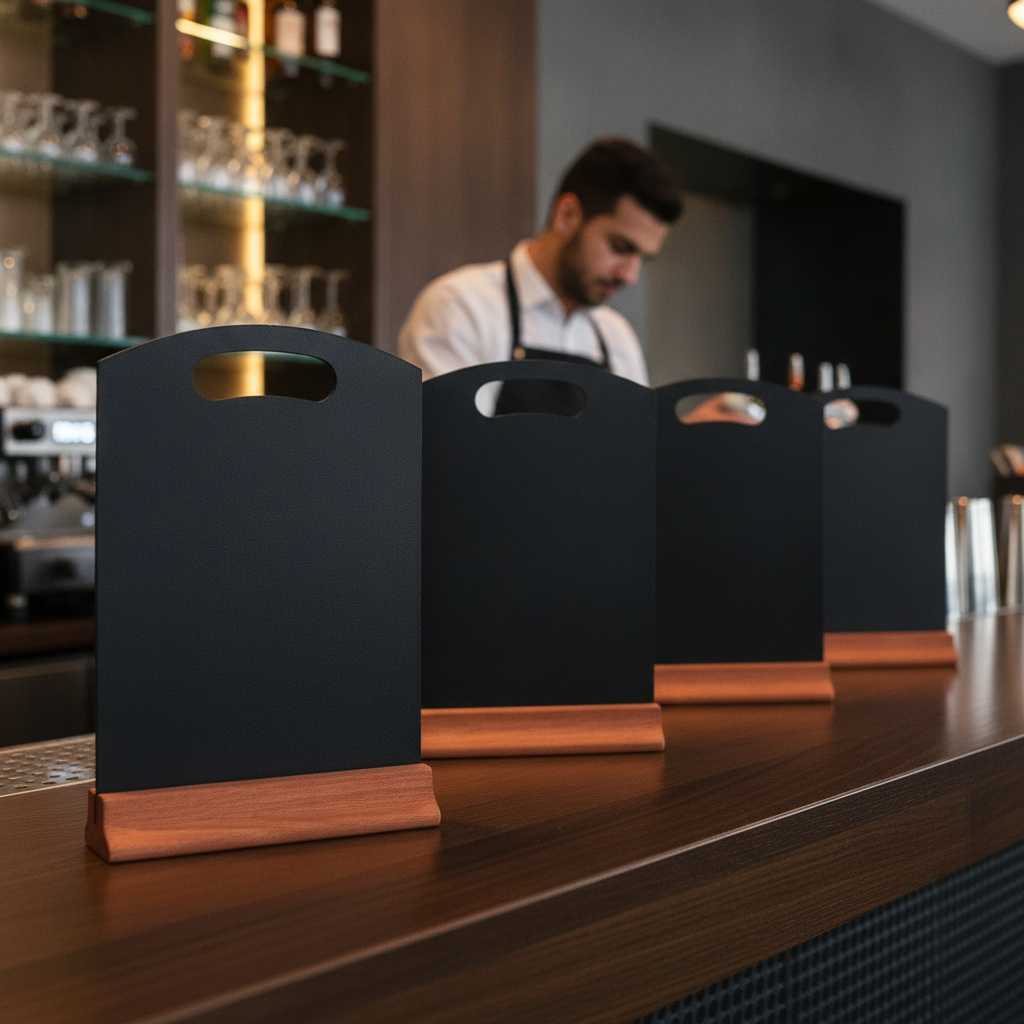 Plastic Double-Sided A4 Board for Bars & Restaurants