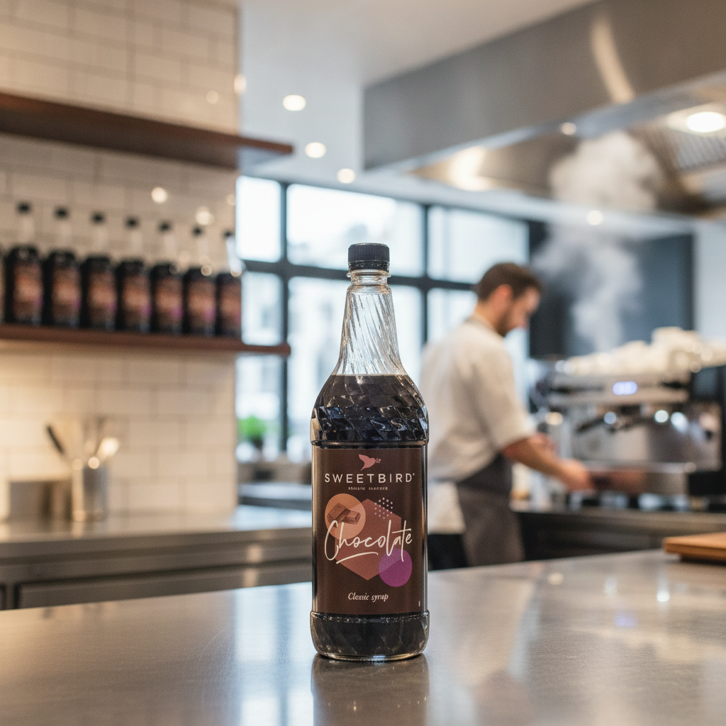 Chocolate Syrup 1L for Coffee and Baking