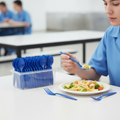 Polypropylene Forks Blue for Schools & Institutions (Pack of 12)