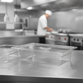 Transparent Copolymer Gastronorm Food Tray Lid for Food Storage