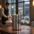 Stainless Steel Wine Cooler 192mm for Home Use