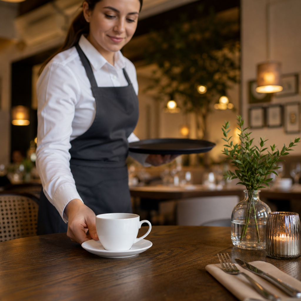 Low Cup Saucer 145mm Porcelain for Casual Dining (Pack of 36)