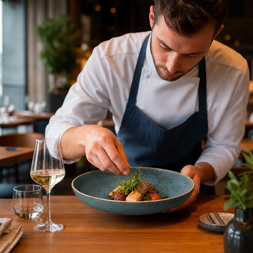 Coupe Bowl 215mm Blue Porcelain for Casual Dining (Pack of 24)