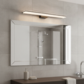 Plastic Black Wall Light 600mm for Bathroom Use