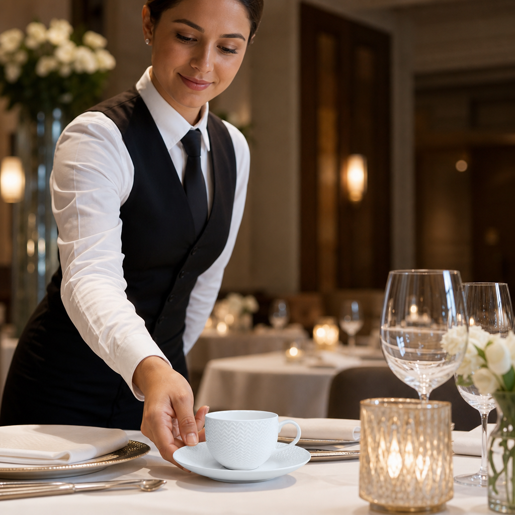 Tea Saucers Bone China for Upscale Dining (Pack of 12)