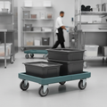 Polyethylene Camdolly for Easy Transport of Food Boxes