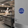 Vinyl Fire Door Sign 100mm for Workplace Safety