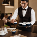 Super Vitrified Ceramic Open Sugar Bowls 230ml for Dining Areas (Pack of 12)