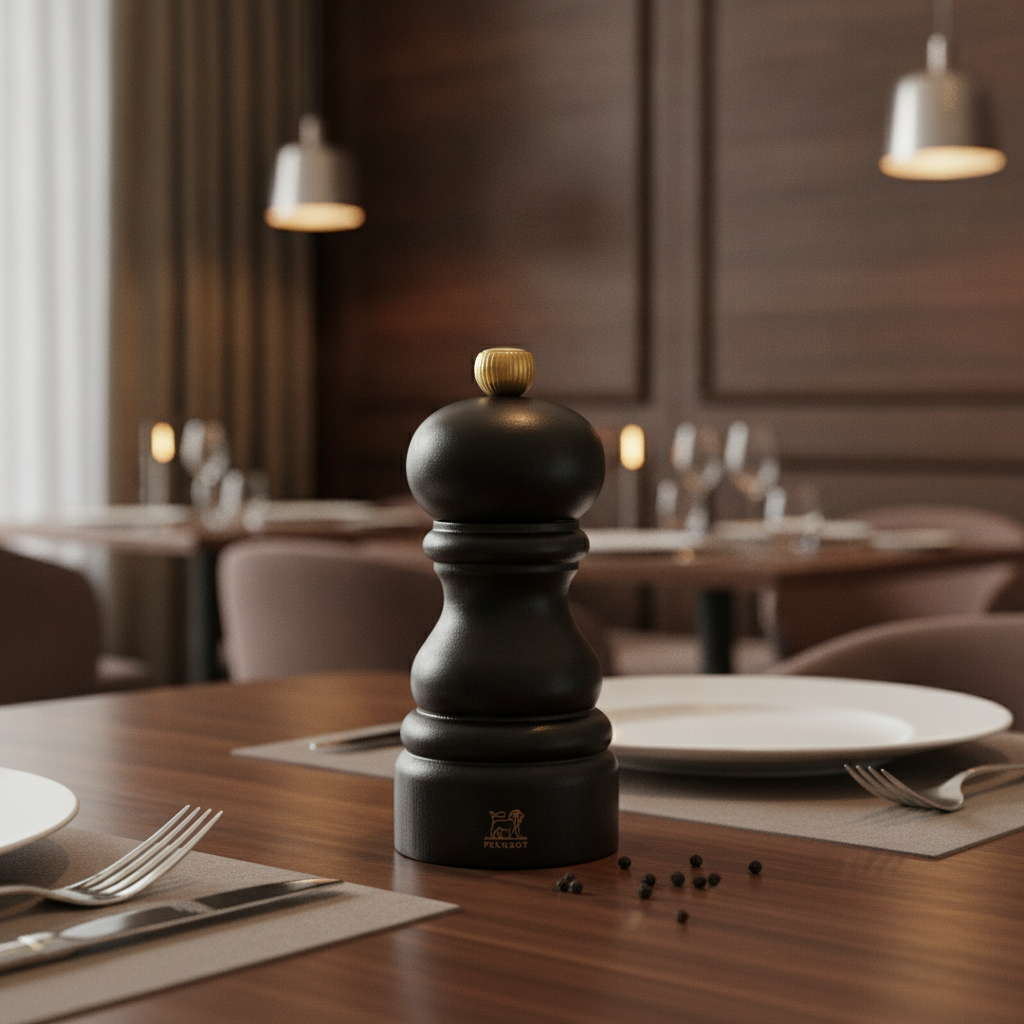 Wood Pepper Mill 5in for Stylish Dining Tables