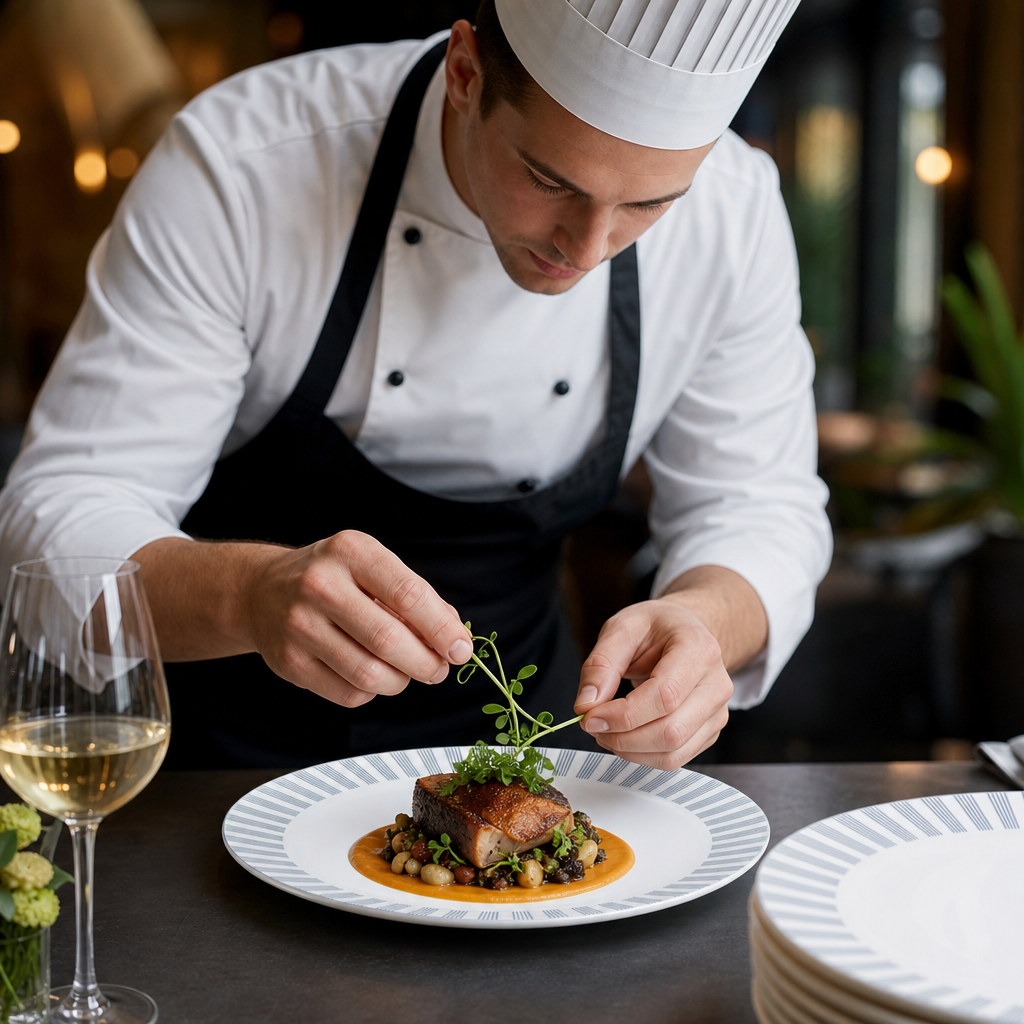 Coupe Plates 300mm Fine Bone China for Hospitality (Pack of 6)