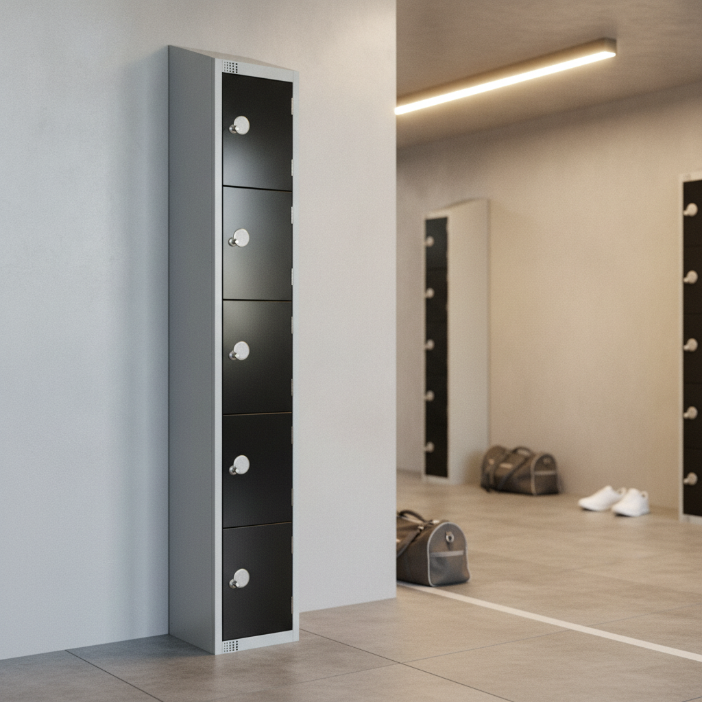 Powder Coated Steel Lockers 300mm Deep for Secure Storage