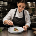 Walled Plates 160mm Grey Vitrified Ceramic for Culinary Presentations (Pack of 6)