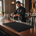 Rubber Bar Mat 450 x 300mm for Pubs & Bars