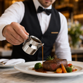 Stainless Steel Mini Milk Churn 60ml for Serving Sauces