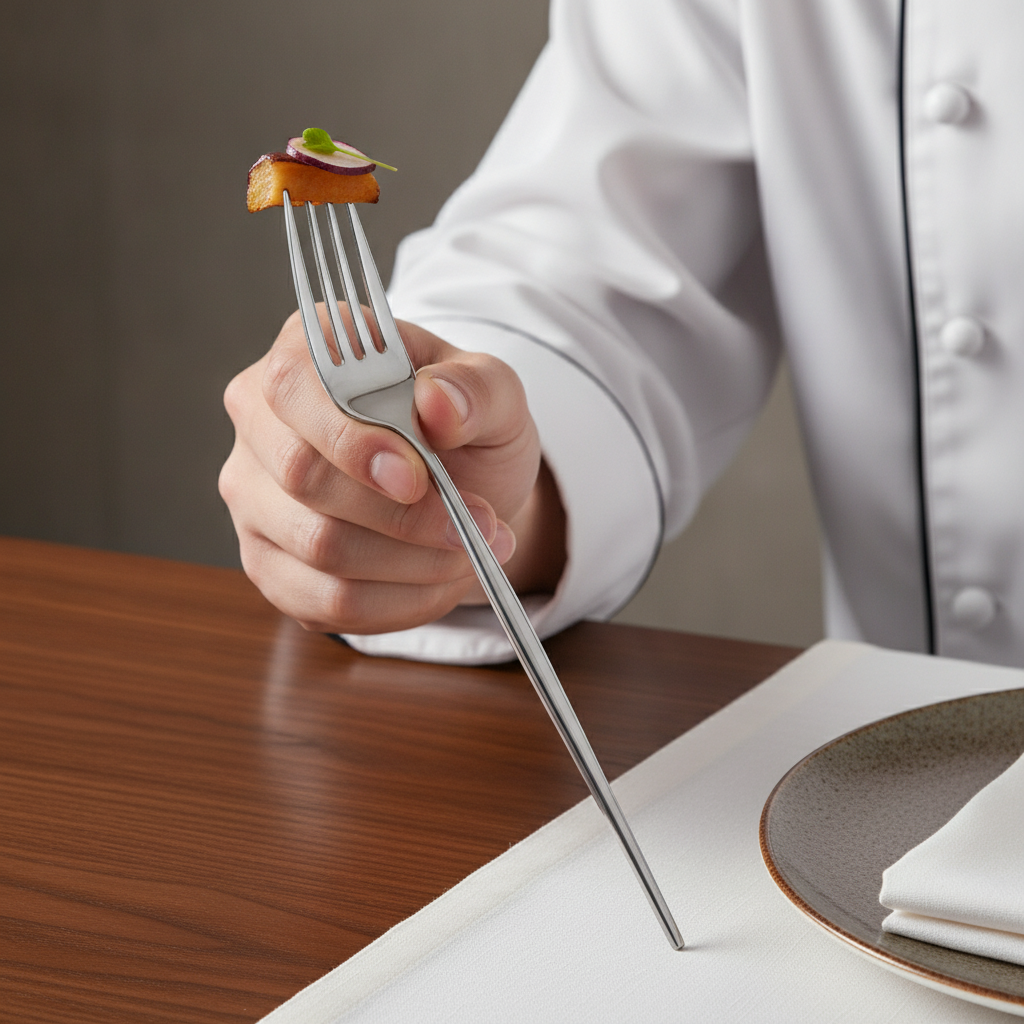 18/0 Stainless Steel Table Forks for Elegant Dining (Pack of 12)