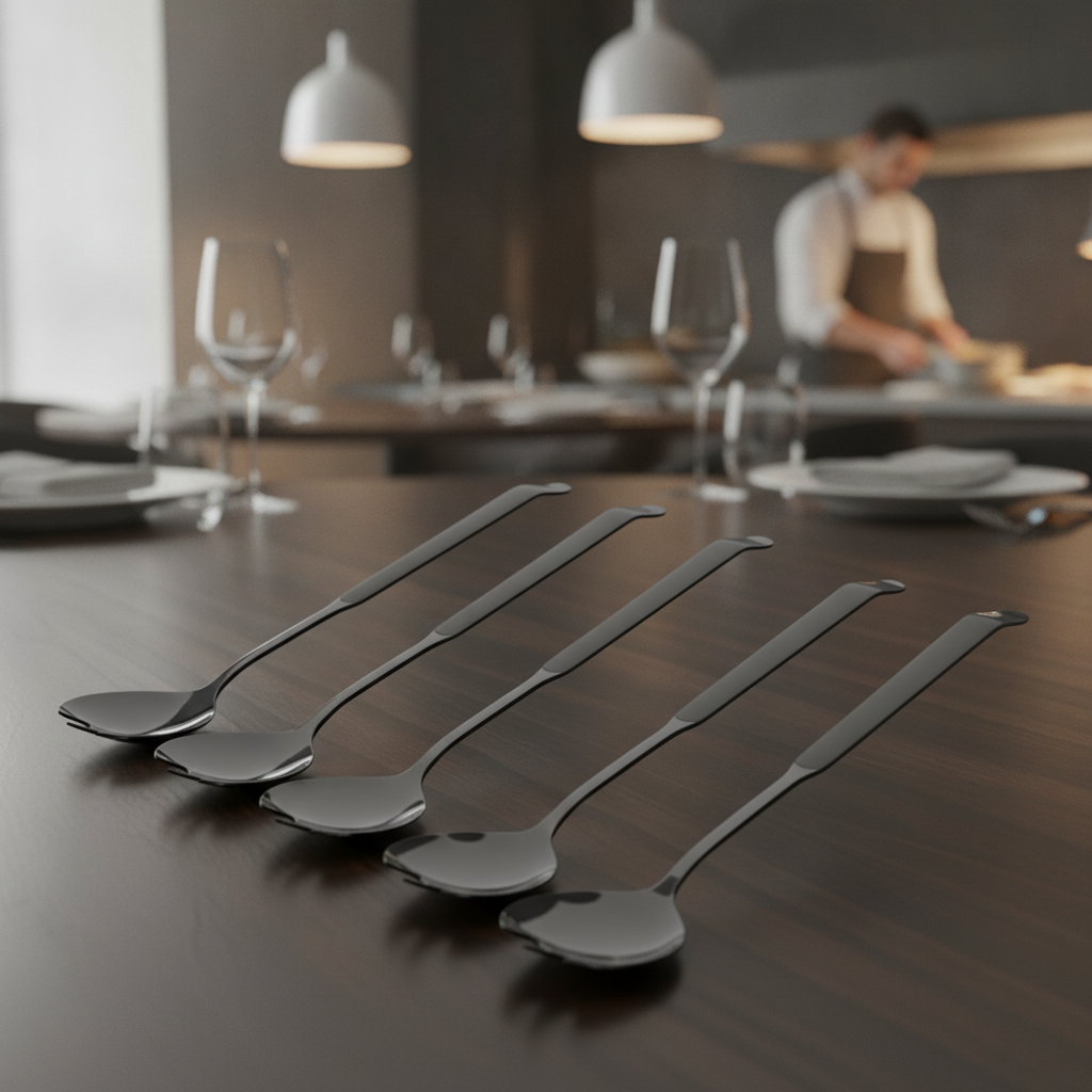 18/10 Stainless Steel Small Salad Forks for Catering & Hospitality (Pack of 6)