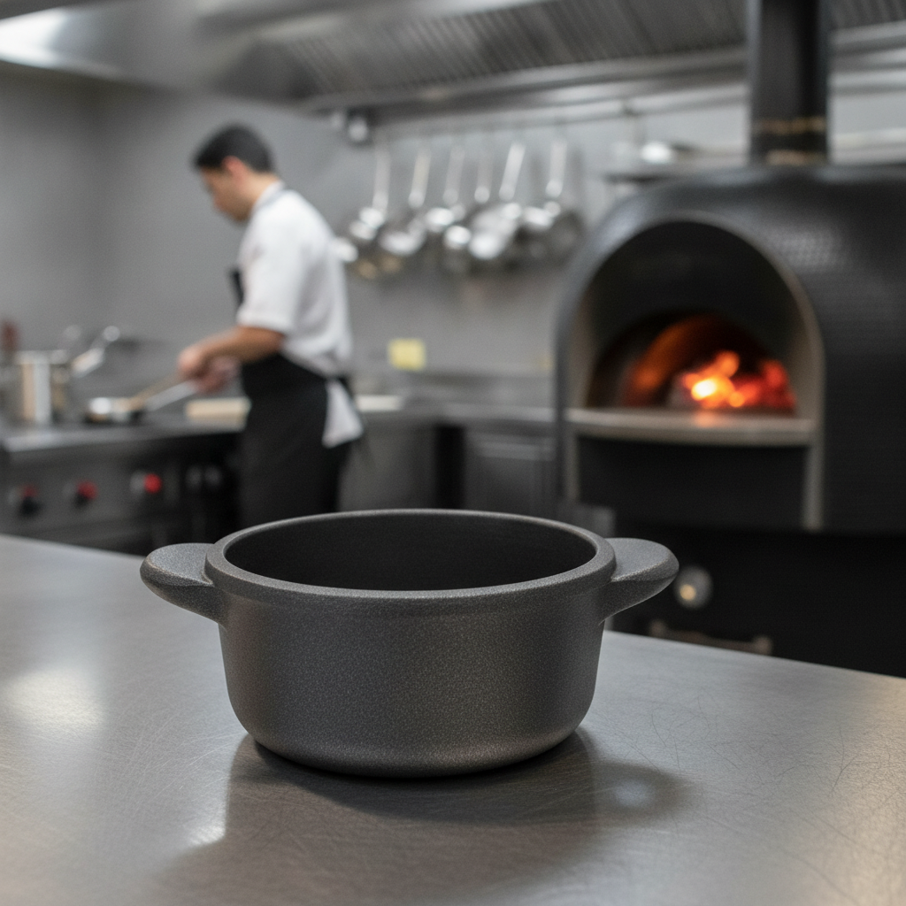 Cast Aluminium Mini Casserole Dish 100mm for Charcoal Ovens