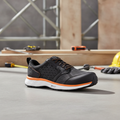 Synthetic Black Safety Trainers with Composite Toe Cap for Work (Pack of 1)