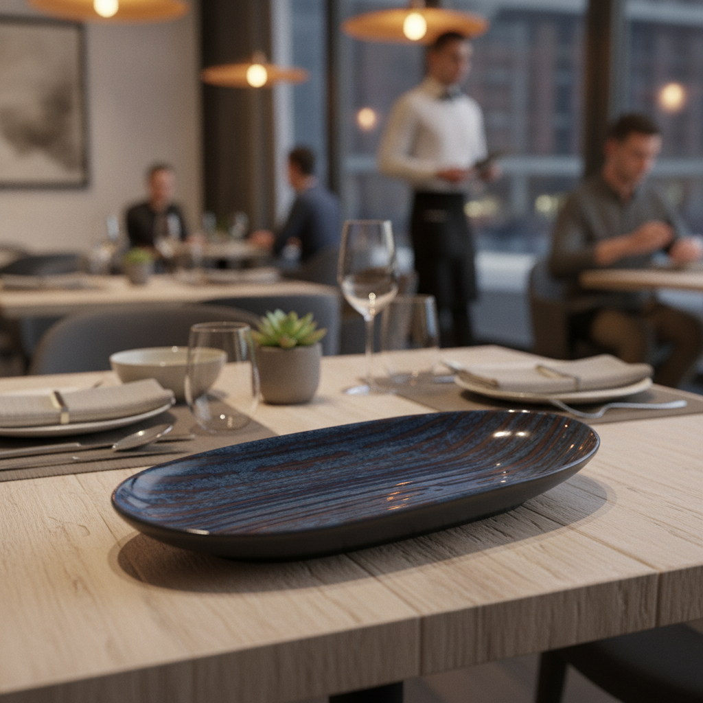Melamine Serving Tray 280x135mm for Stylish Dining