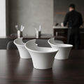 Recycled PET White Bowl 70ml for Stylish Table Settings