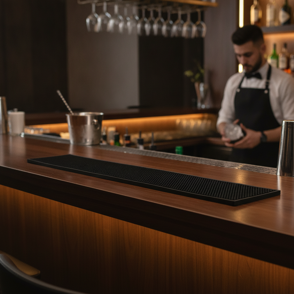 Thermoplastic Elastomer Bar Mat 100x700mm for Bars & Pubs