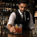 Clear Glass Double Old Fashioned Glasses 350ml for Bars & Restaurants (Pack of 6)
