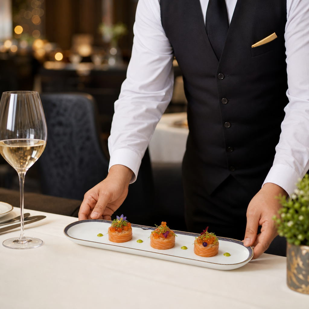 Oblong Trays 253x93mm Bone China for Upscale Dining (Pack of 12)