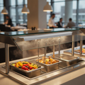 Stainless Steel Gastronorm Adaptor Bar 318mm for Buffet Displays