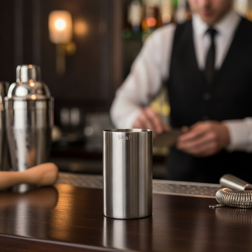 Stainless Steel Spirit Measure 50ml for Bars & Restaurants